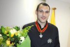 J. Mačiulis atsiėmė apdovanojimą