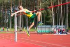 Šuolininkas norėtų lygiuotis į disko metiką