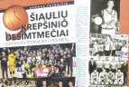 Šiaulių krepšinio istorija sugulė į knygą