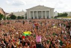 Prie "Akropolio" plaks krepšinio širdis