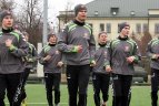Rinktinės kontrolinis testas - su Latvija