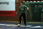 Salės futbolininkai pradėjo pralaimėjimu
