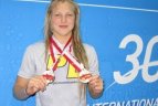 R. Meilutytei prognozuoja olimpinį medalį