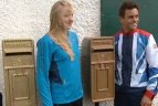 R. Meilutytės garbei - pašto dėžutė
