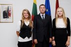 Europos čempionės nepamiršta ir mokslų