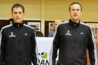 Sąrašo viršuje - M. Gatelis ir V. Mažeika