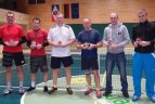 Teniso dvejetų turnyrą laimėjo svečiai