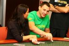 Kovotojo charakteris žaidžiant pokerį nedingo