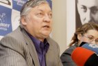 Lietuvoje lankosi pasaulio šachmatų čempionas