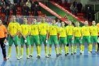 Futbolininkai nusileido lenkams