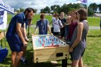 Futbolo kovos – prie stalų