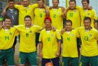 Futbolininkai jėgas bandys smėlio aikštėje