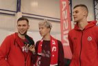 Pirmąjį trofėjų įteikė „Ryto“ žaidėjai
