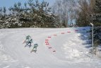 Tarp biatlono startų - pergalės slidinėjime
