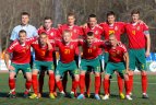 Vietoj žalios futbolo rinktinė bus raudona