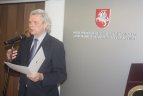 Atsisveikindamas dėkojo bendražygiams