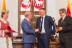 Š. Jasikevičiui – garbės piliečio regalijos