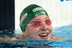 R. Meilutytė startavo čempionato rekordu