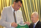Izraelio prezidentui - išskirtinė dovana