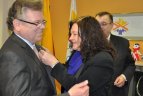 LTOK prezidentą apdovanojo scenos žvaigždė