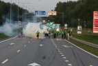 Pergalės šėlsmas - autostradoje ir bare