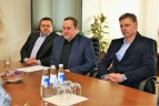 "Dainavos" vadovai susitiko su Alytaus meru