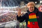 Olimpiečiams – Prezidentės palaikymas
