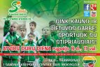 Kviečia vaikus į treniruotes