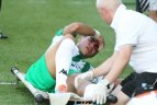 Pirmąjį įvartį nustelbė sunki trauma