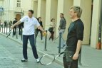 Sostinės širdyje - sportinis šurmulys