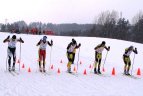 Sprinte - netoli lyderių