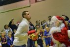 J. Valančiūnas nugalėjo Kalėdų senelį