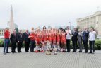 Geriausios komandos prizas - krepšininkėms