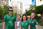 Europos žaidynėse sėmėsi patirties
