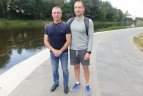Tėvas ir sūnus: per gyvenimą – koja kojon