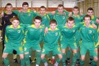 U-17 rinktinė nusileido baltarusiams