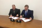 Varžybų organizavimą įtvirtino sutartimi