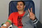 Kėdainių krepšininkai tapo kraujo donorais