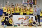 MKL vaikų B divizioną laimėjo vilniečiai