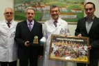 LKF dėkojo Kauno klinikoms