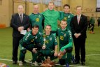 Vasario 16-ąją paminėjo futbolo senjorai
