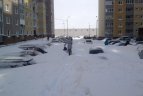 Sniegas sutrukdė atvykti