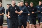 Žaidėjai pasirinko numerius