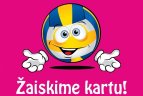 Žais tinklinį su bokso pirštinėmis