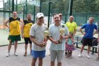 Padelio teniso mokė krepšinio legenda