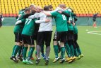 Futbolo aikštėje – žurnalistų kovos