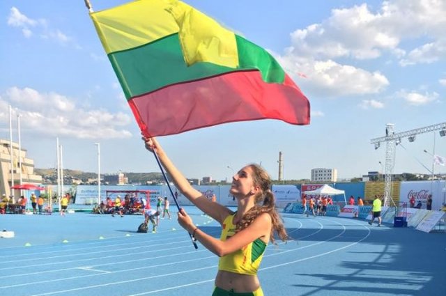 U.Baikštytė Tbilisyje iškovojo sidabrą.