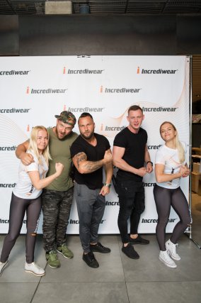 „Incrediwear“ produktų aktyviems žmonėms pristatymas,