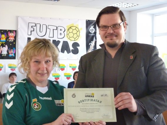 "Futboliukas" Keturvalakiuose.