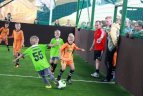 Futbolo aikštelės atidarymas.
